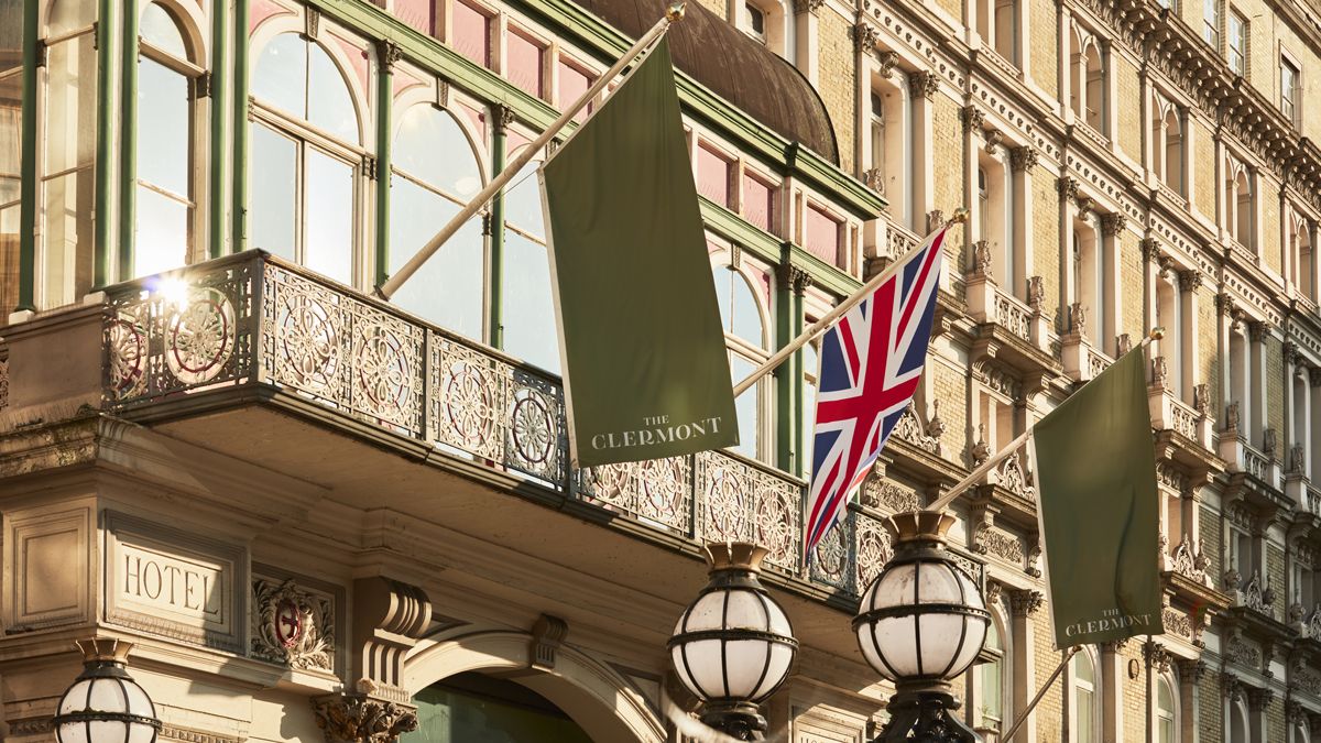 The impressive exterior façade of London’s The Clermont.